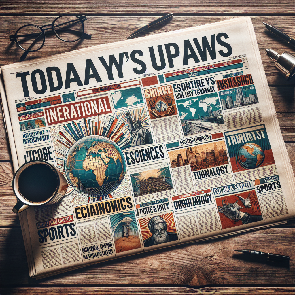Comprehensive Daily News Summary Update: Stay Informed with Today’s Headlines